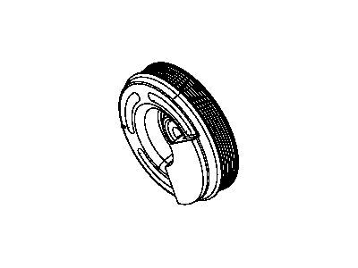 Mopar 68147497AA DAMPER-CRANKSHAFT