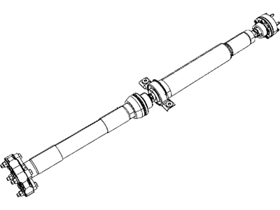 Mopar 52123514AD Rear Drive Shaft