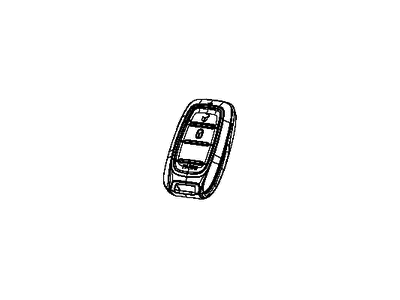 Mopar 68217827AC TRANSMTR-Integrated Key Fob