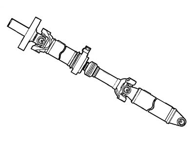 Mopar 4882170 YOKE-Drive SHAFT.