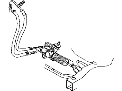 Mopar 52106215AF Line-Power Steering Return