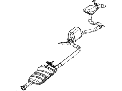 Mopar 68257860AA Hanger-Exhaust