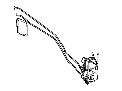 Mopar 5008621AE Front Door Lock Actuator