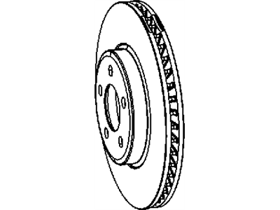 Mopar 4779196AE Front Brake Rotor