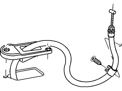 Mopar 52008462 Cable-Parking Brake