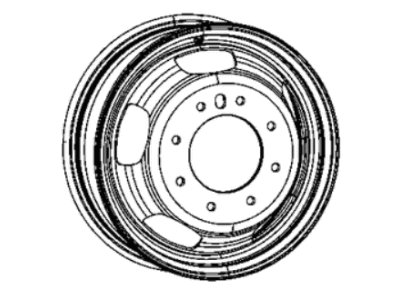Mopar 4755301AB Wheel-Steel