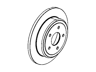 Mopar 2AMV5022AD Brake Rotor