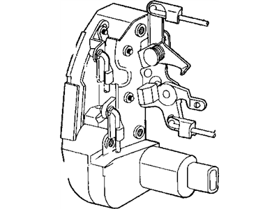 Mopar 55076272AC Rod-Inside Lock To Latch