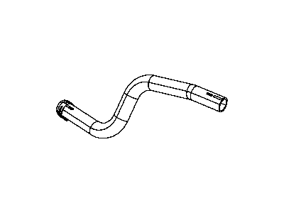 Mopar 5058398AH Hose-Radiator Outlet