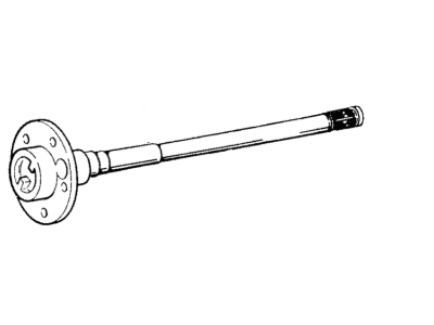 Mopar 4746620 Rear Axle Drive Shaft