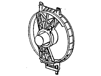 Mopar 5252802 Motor Pkg-Rad Fan