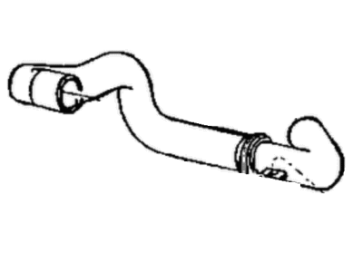 Mopar H0061726 Hose Radiator Outlet