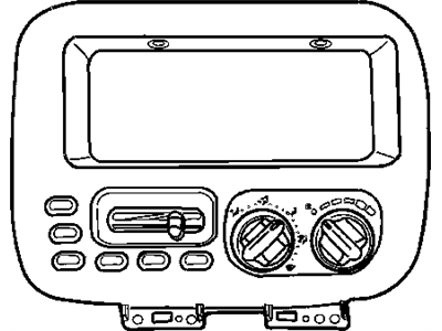 Mopar 4677915AB Air Conditioner And Heater Control Switch