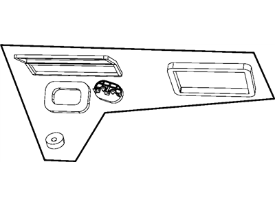 Mopar 68004201AA Seal Kit-A/C And Heater Unit