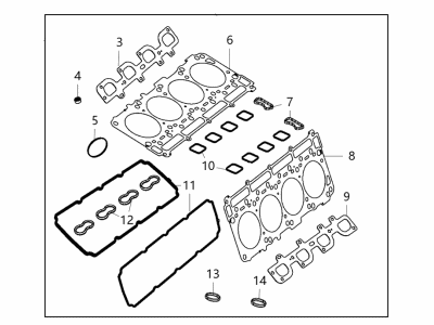 Mopar 68230064AB Gasket Kit-Engine