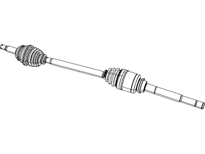 Mopar 5105772AD Axle Half Shaft