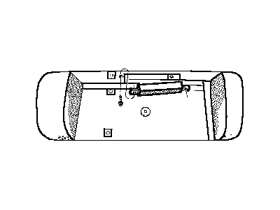 Mopar 4601409 Lamp License Plate