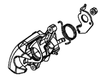 Mopar 68163784AA CALIPER-Disc Brake