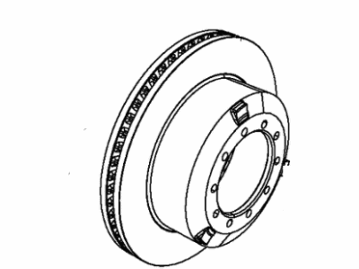 Mopar 2AMV4125AB Brake Rotor