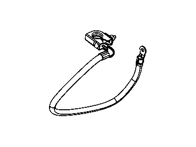 Mopar 4607107AC Battery Negative Wiring