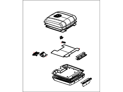 Mopar 5NB13LA8AA Console ARMREST
