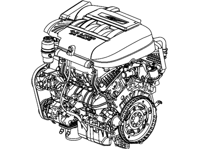 Mopar R8144472AA Engine-Long Block