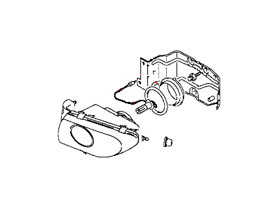 Mopar MR296332 Fog Lamp