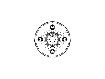 Mopar 53010352AC Flywheel