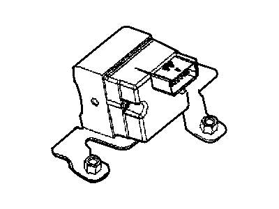 Mopar 5093429AC Anti-Lock Brake System Module