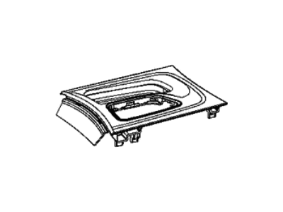 Mopar 5PE81AAAAB Bezel-Gear Shift Indicator