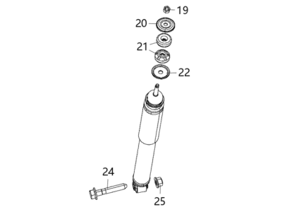 Mopar 68443246AB ABSBR Pkg-Suspension