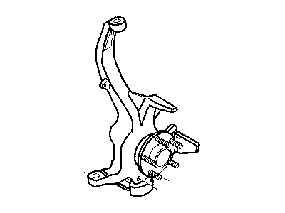 Mopar 4695985AB Knuckle Front