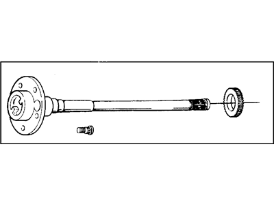 Mopar 4762194 Rear-Axle Shaft