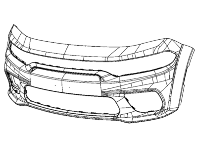 Mopar 68488285AC Fascia-Front