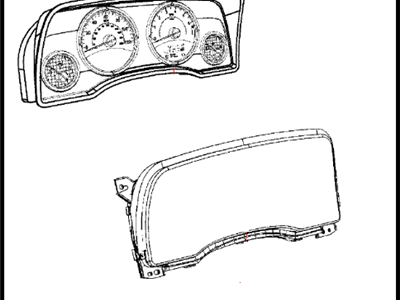 Mopar 68233464AE Cluster-Instrument Panel