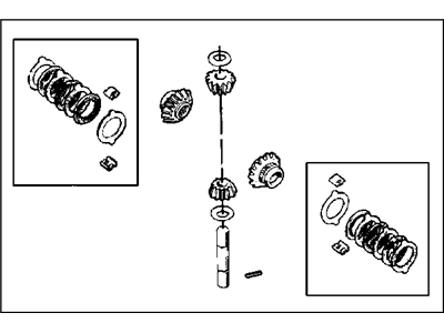 Mopar 68035643AA Gear Kit-Center Differential