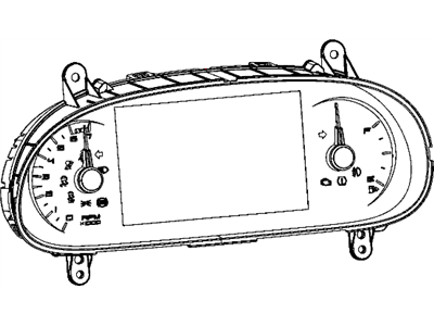 Mopar 5091892AF Cluster-Instrument Panel