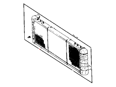 Mopar 52079693AE Engine Cooling Radiator