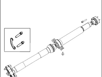 Mopar 52123627AB Drive Shaft