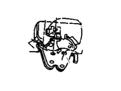 Mopar 4814033AC Latch-DECKLID
