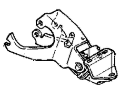 Mopar 4446202 Bracket Engine SUPT INSULATOR