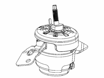Mopar 68497466AA INSULATOR-Engine Mount