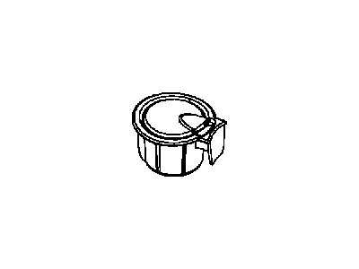 Mopar 4595823AB Smoker Ki-Ash Receiver With Lighter
