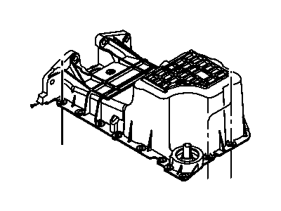 Mopar 4892338AB Connector-Oil Filter