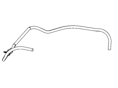 Mopar 68084831AB Hose-COOLANT Recovery Bottle
