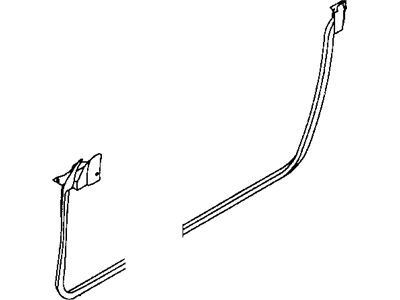 Mopar MB913029 WEATHERSTRIP Front Door Opening