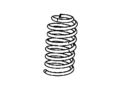 Mopar 52126310AB Front Coil Springs