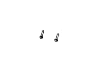 Mopar 6509681AA Bolt-6 LOBE RECESSED Head
