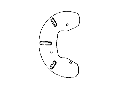 Mopar 4766026AB Shield-Splash