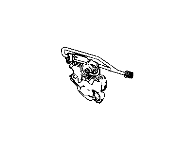 Mopar 4589108AB Liftgate Latch